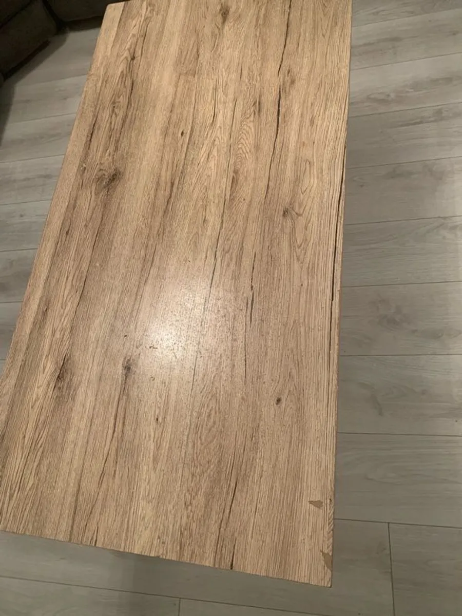 Matching set coffee table, extending dining table and chairs - Image 3