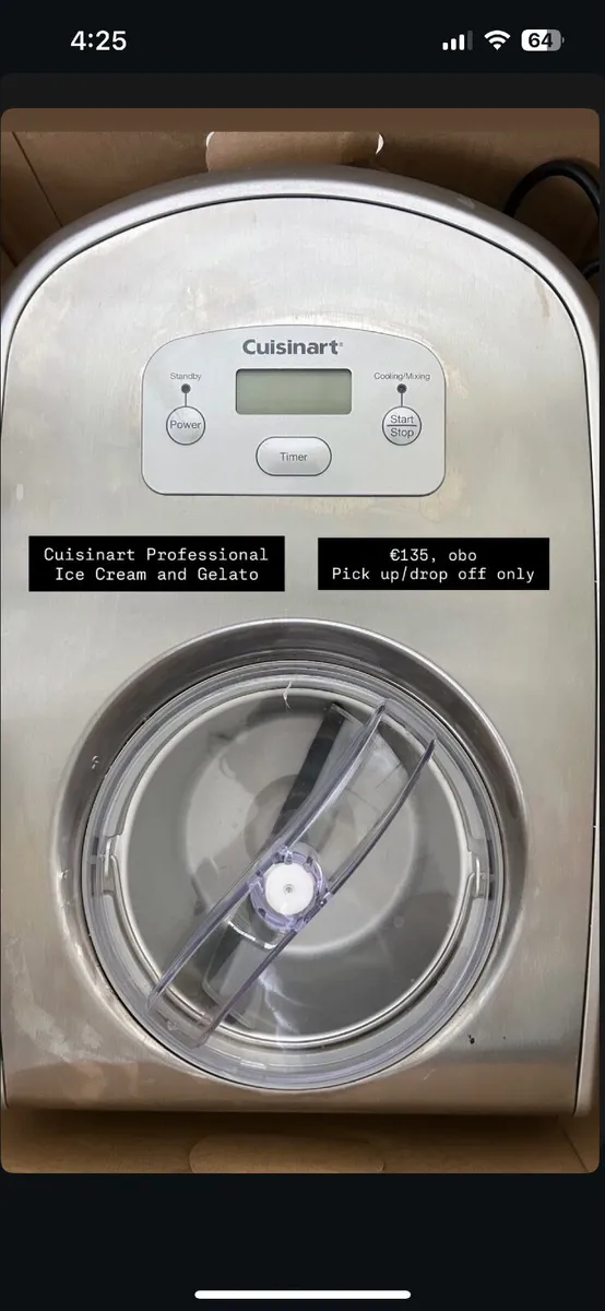 Ice cream maker, great condition - Image 2