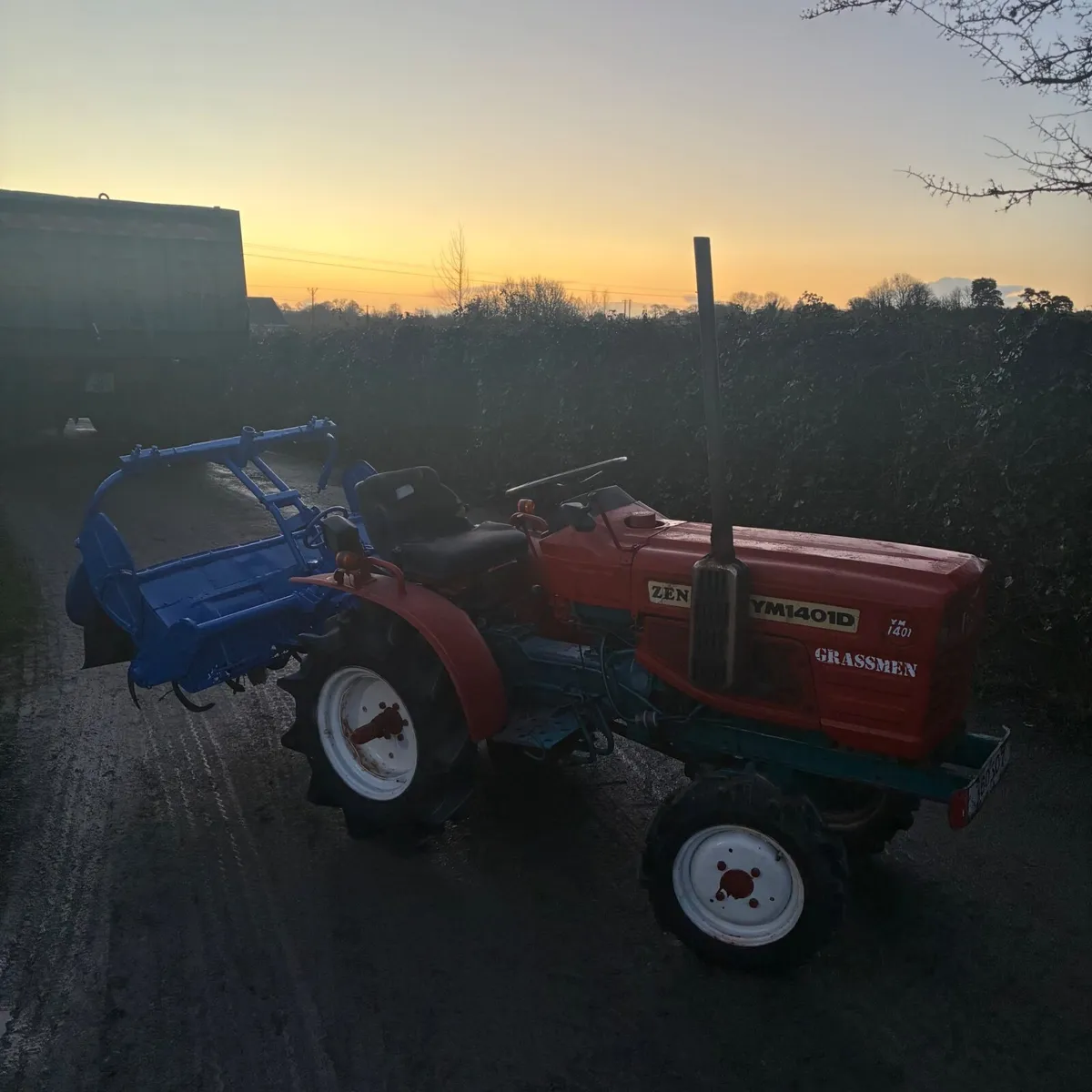 Tractor and Rotovator - Image 1