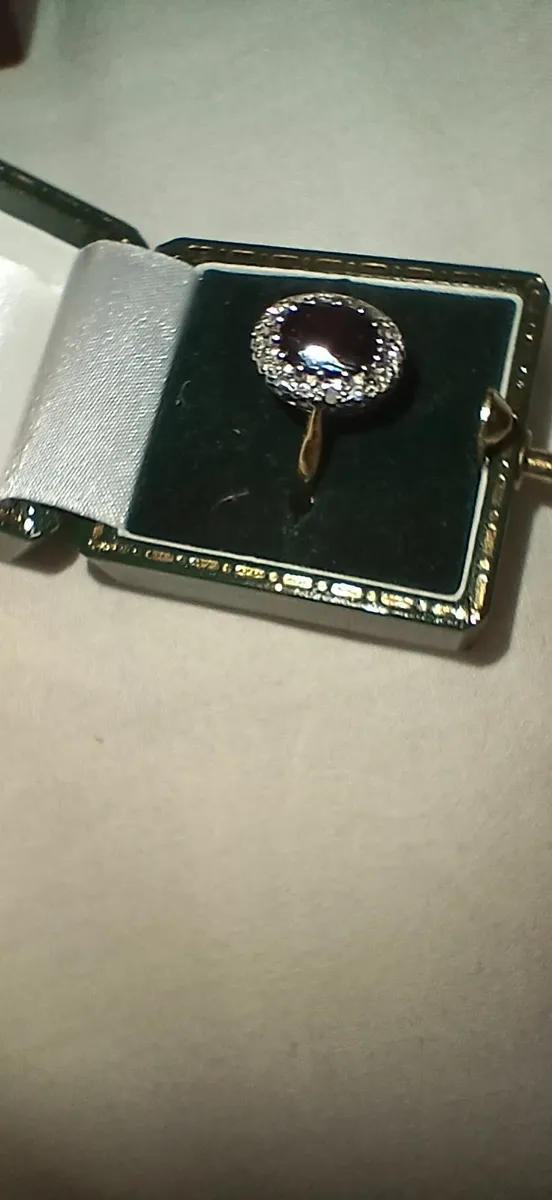 Sapphire and Diamond Ring - Image 1