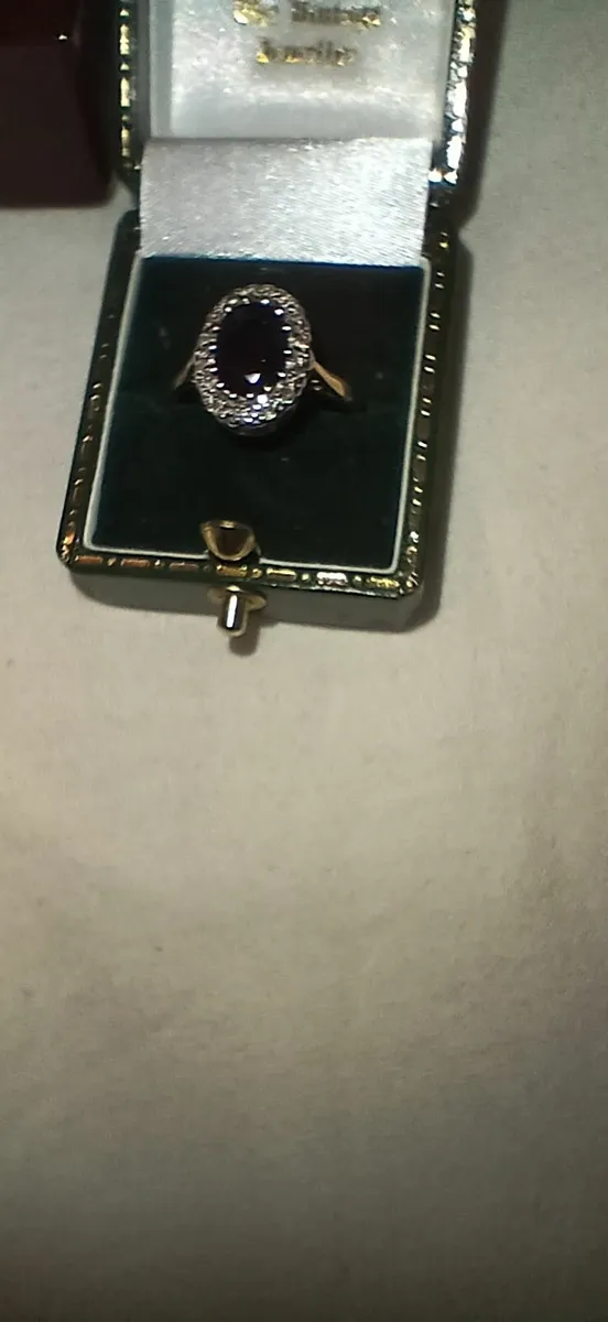 Sapphire and Diamond Ring - Image 2