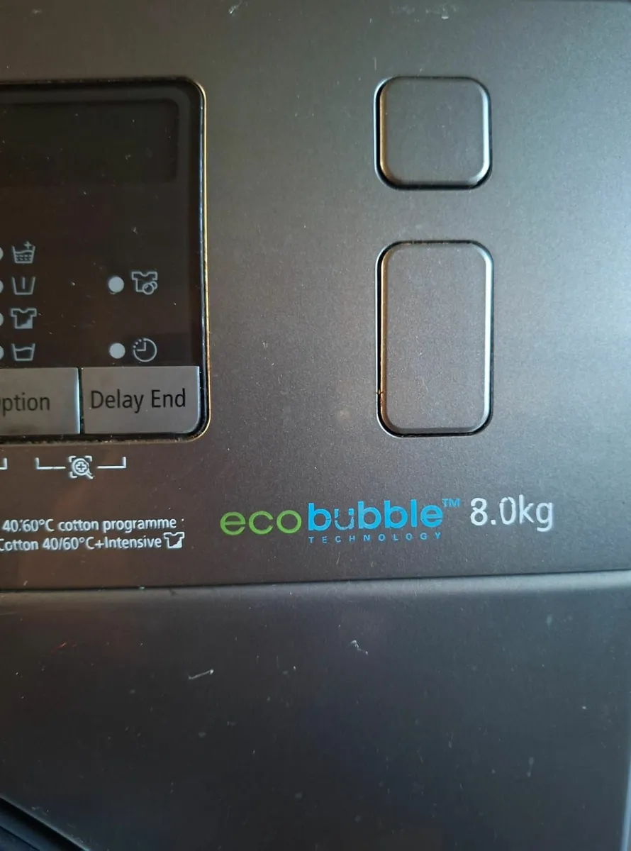 Used 8 kg samsung eccobuble washing machine - Image 3