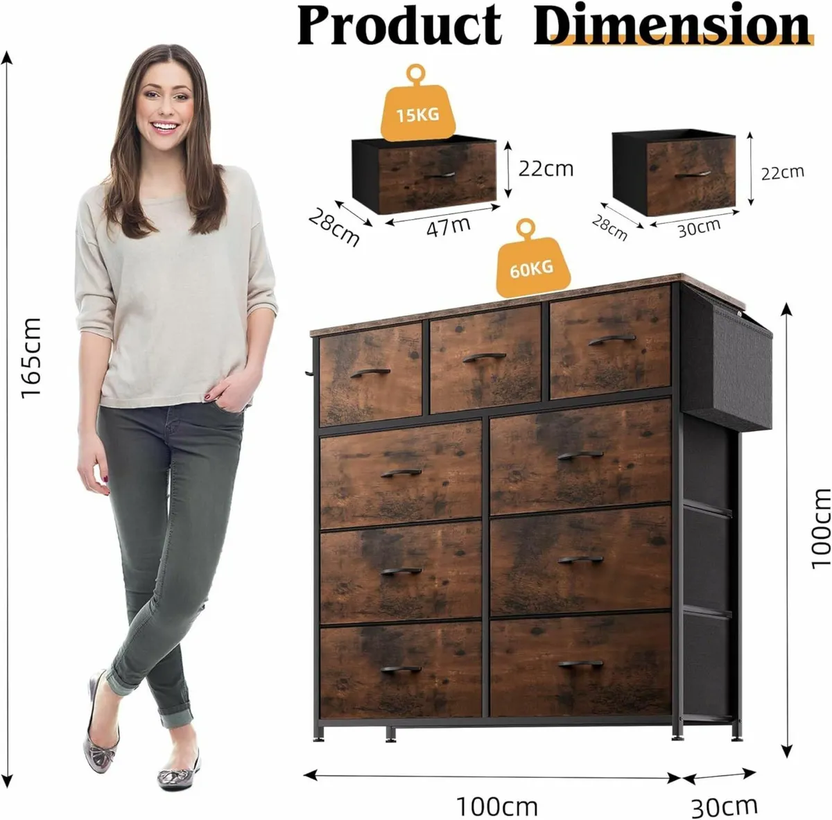 Chest of Drawers Storage Unit Christmas gift - Image 2