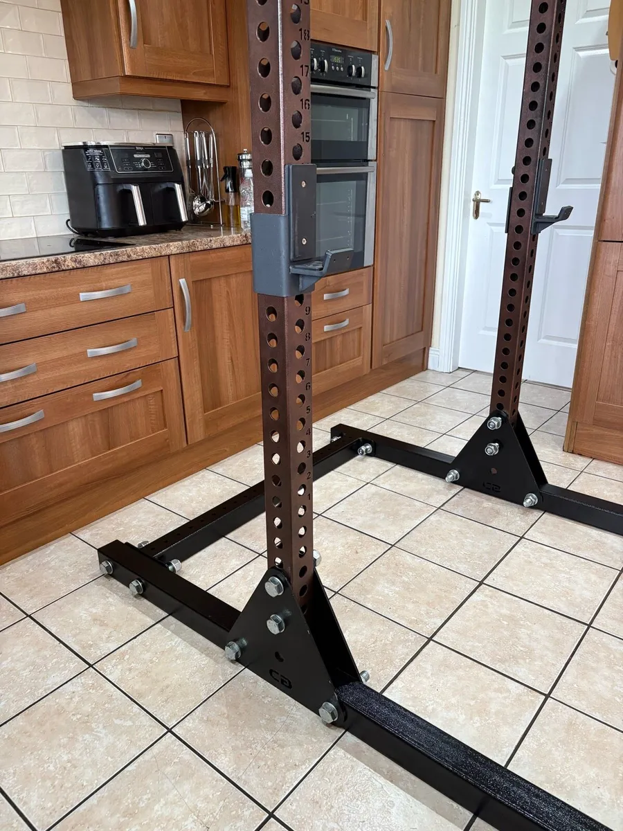 READ!! CGE BRANDED VERY HEAVY RAIDER SQUAT RACK!!! - Image 1