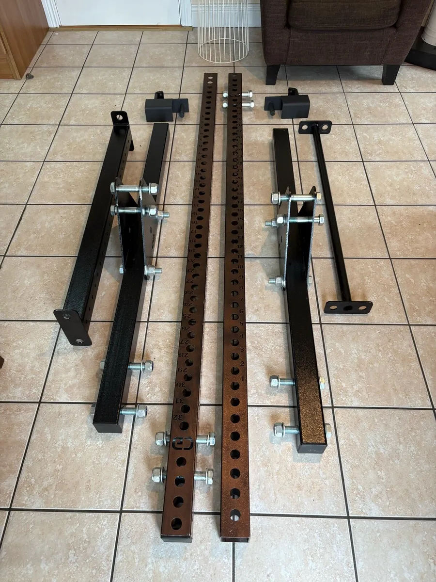 READ!! CGE BRANDED VERY HEAVY RAIDER SQUAT RACK!!! - Image 3