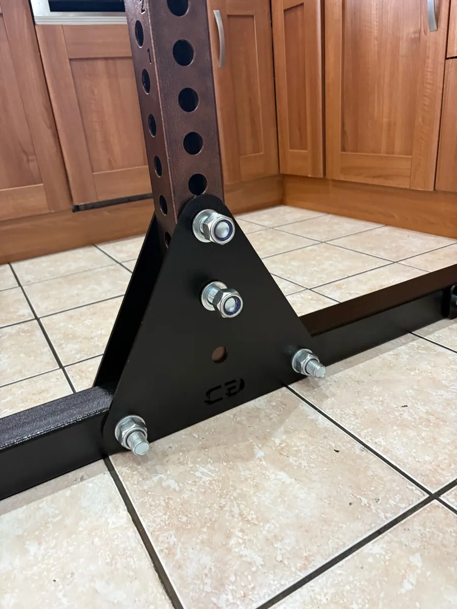 READ!! CGE BRANDED VERY HEAVY RAIDER SQUAT RACK!!! - Image 4