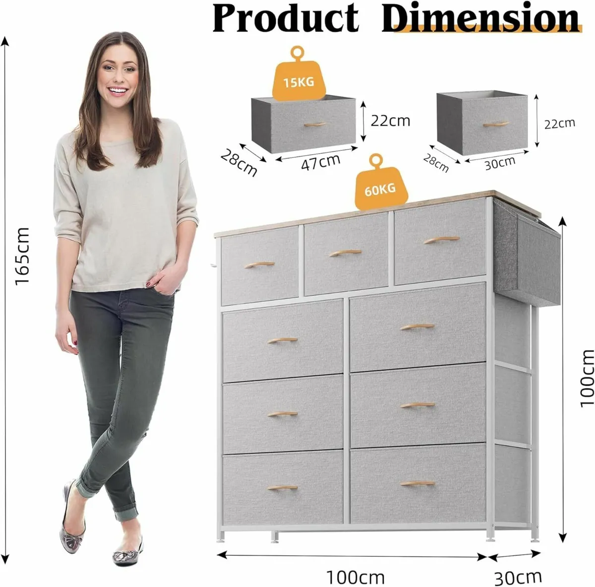 Chest of Drawers Storage Unit Christmas gift - Image 3