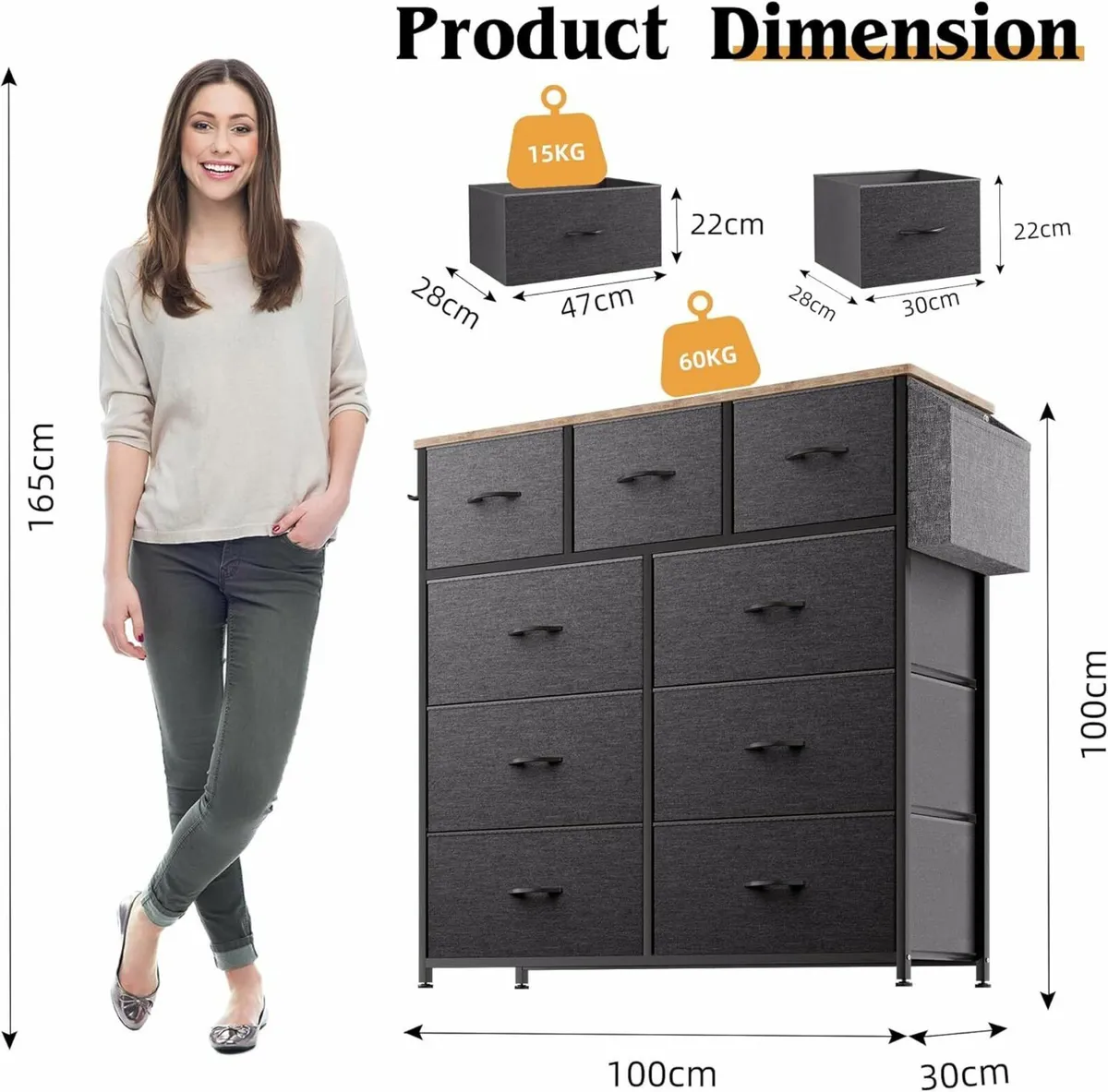 Chest of Drawers Storage Unit Christmas gift - Image 2