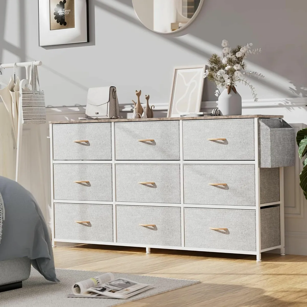 Chest of Drawers Large TV Stand Drawers Storage - Image 1