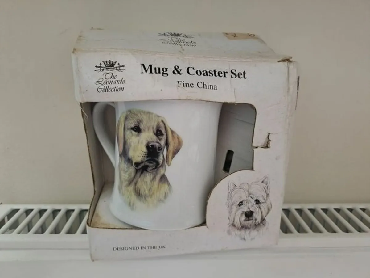 Mug and Coaster set The Leonardo Collection - Image 1