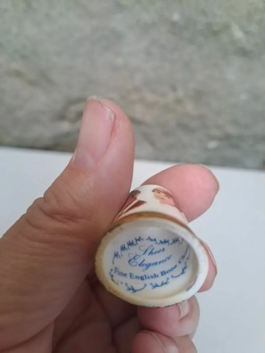 Charles and Diana wedding day Thimble - Image 3