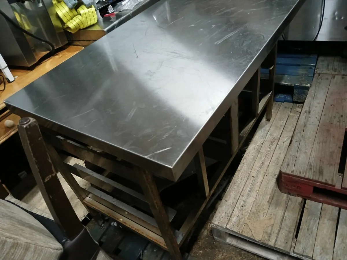 Staneless steel cabbinet table..delivered - Image 1