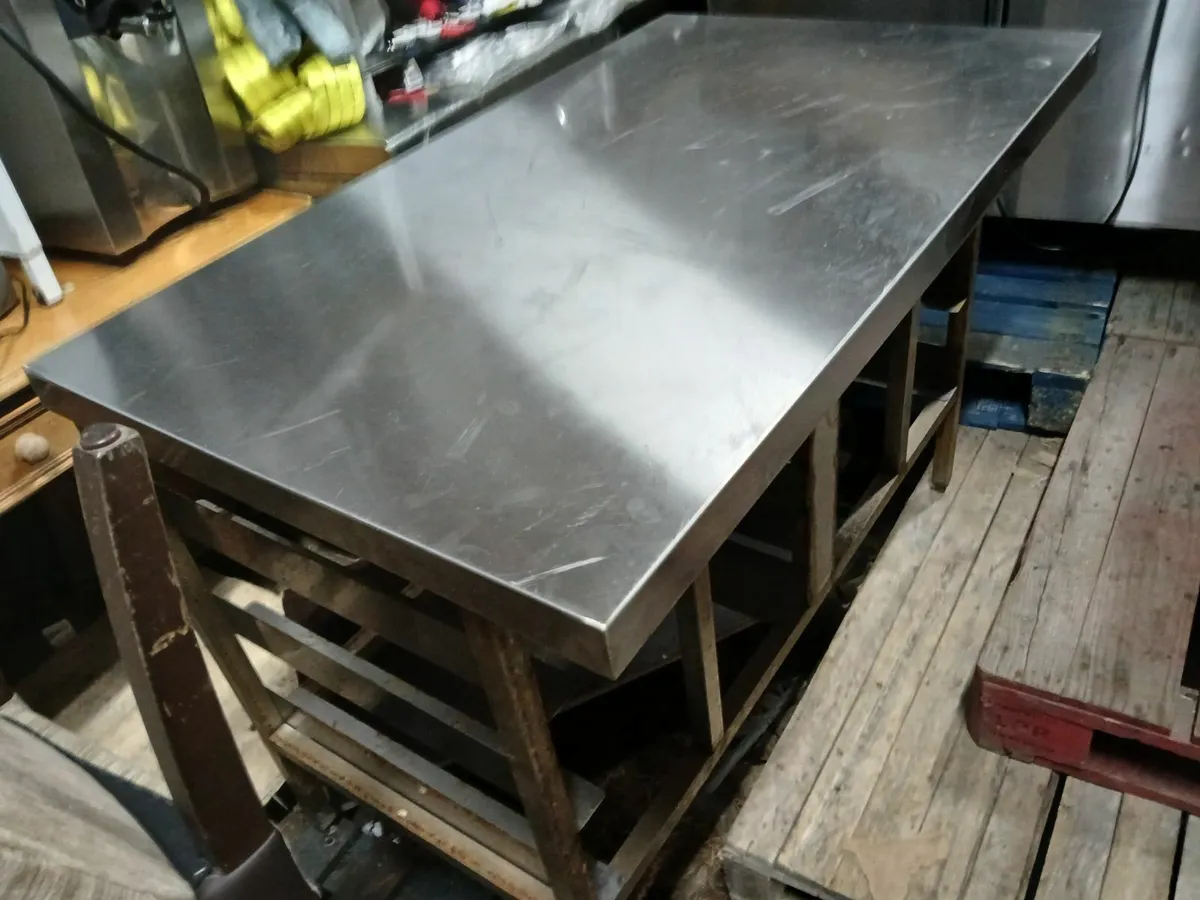 Staneless steel cabbinet table..delivered - Image 2