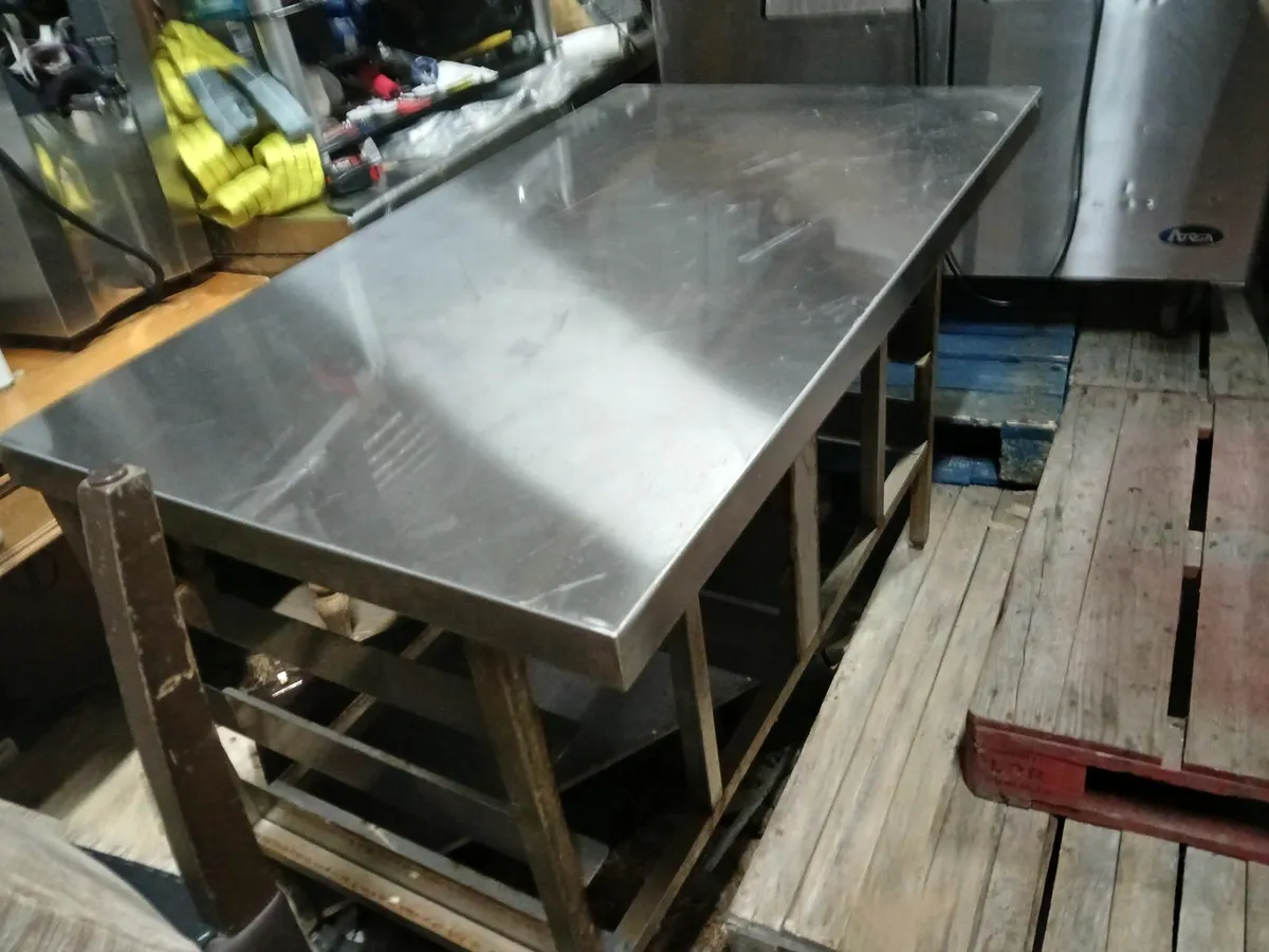 Staneless steel cabbinet table..delivered - Image 3