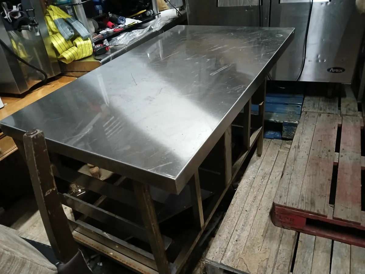 Staneless steel cabbinet table..delivered - Image 4
