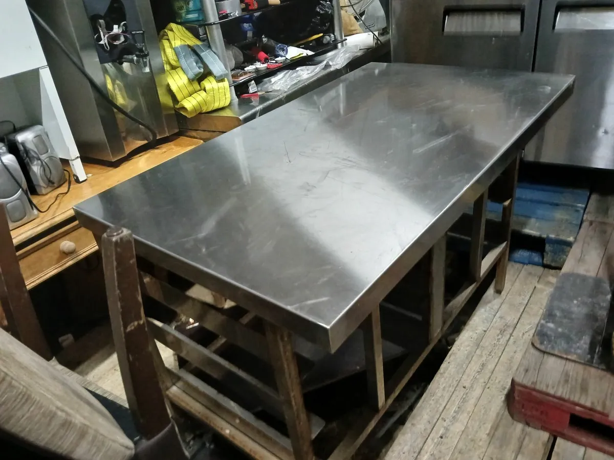 Staneless steel cabbinet table heavey duty.. - Image 4