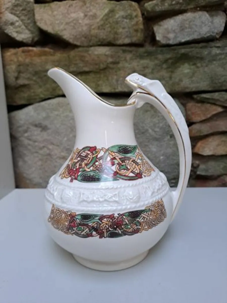 Vintage Celtic pitcher CRE Porcelain - Image 1