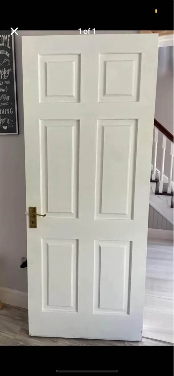 Solid teak doors - Image 1