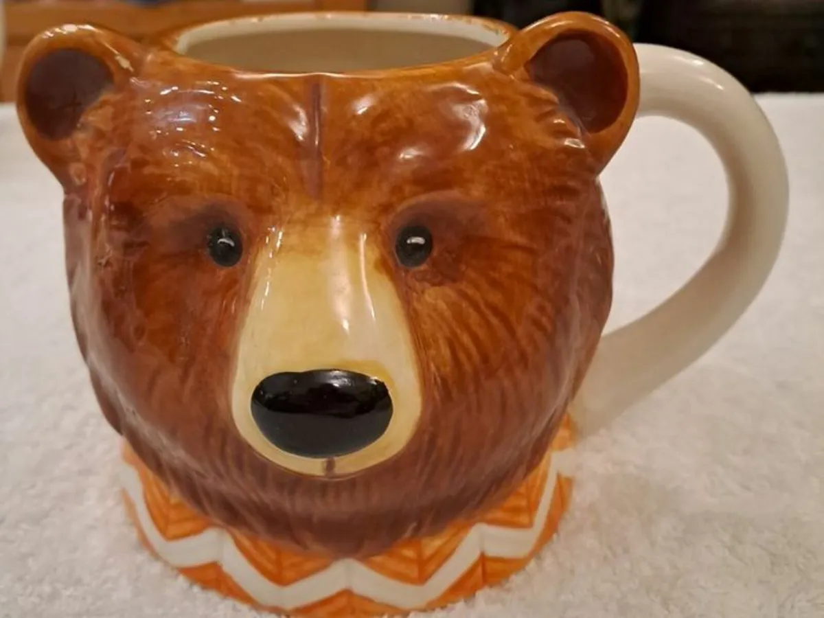 Vintage bear mug - Image 1