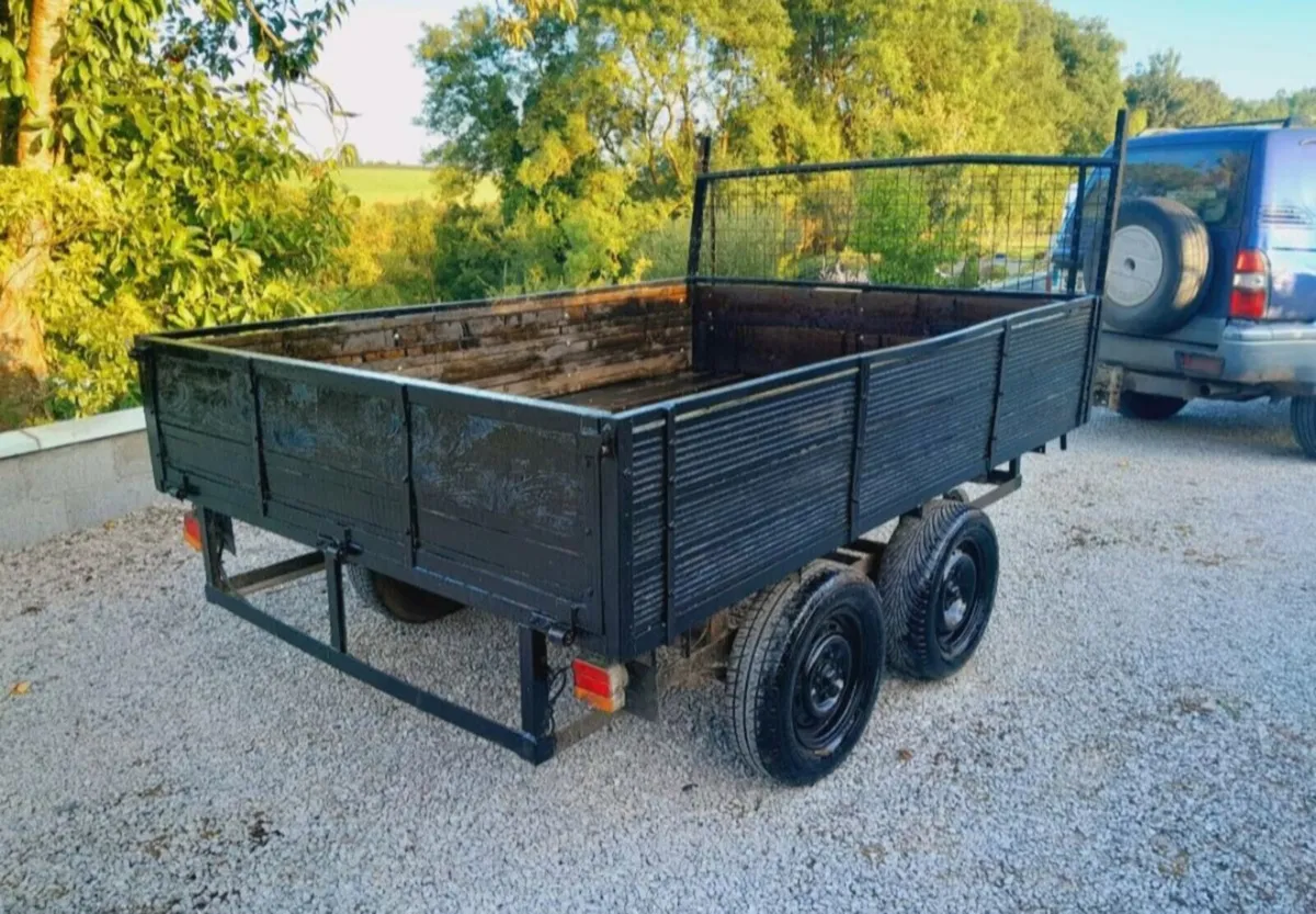 double axle car trailer - Image 1