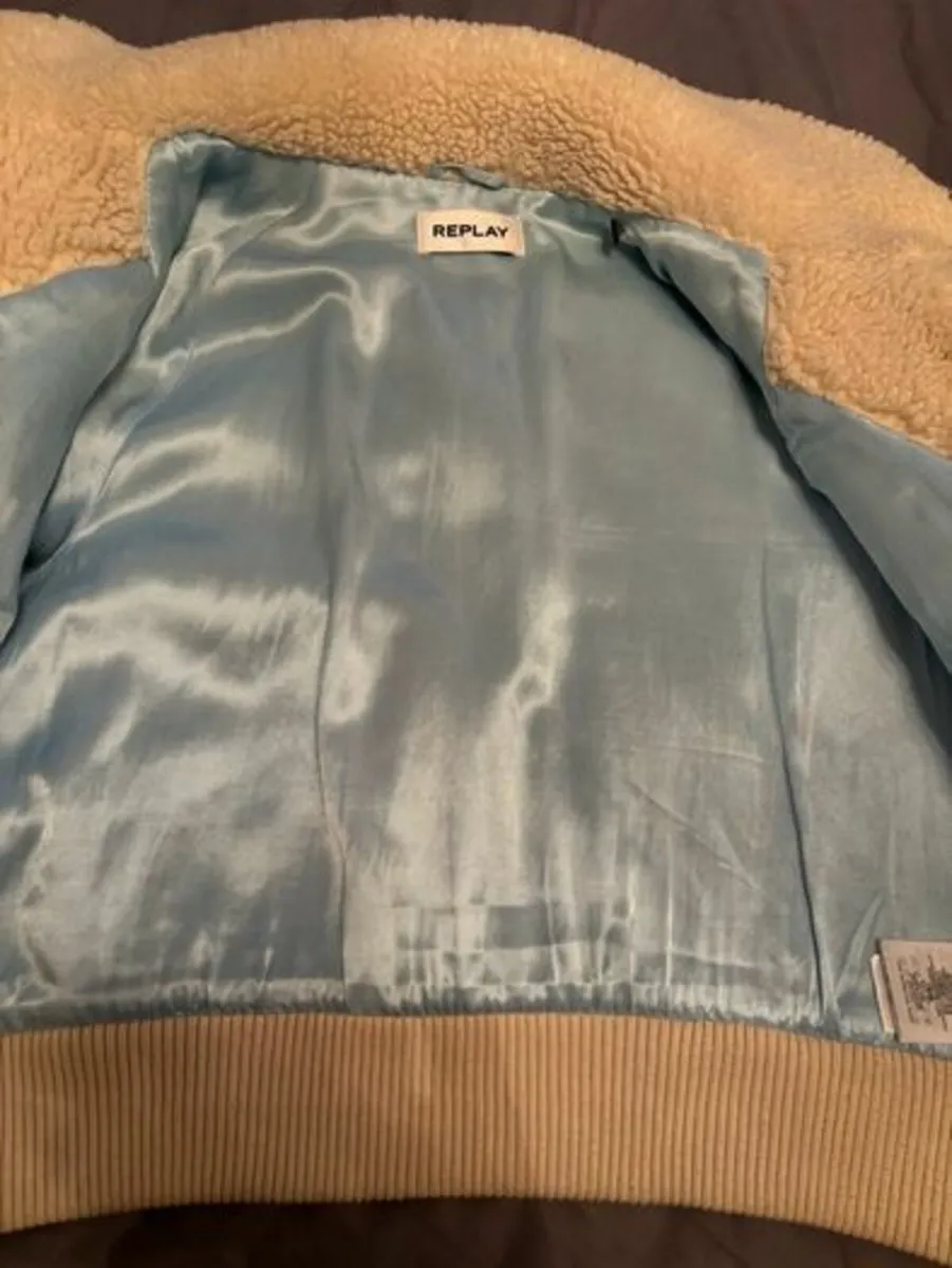 Replay womens Jacket size L 12-14uk VGC - Image 4