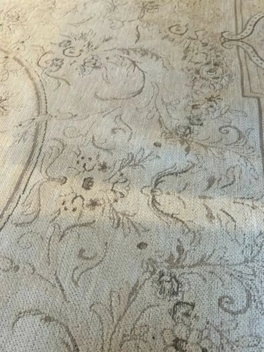 Louis De Poortere Large Rug dove grey 170x240 NEW - Image 3