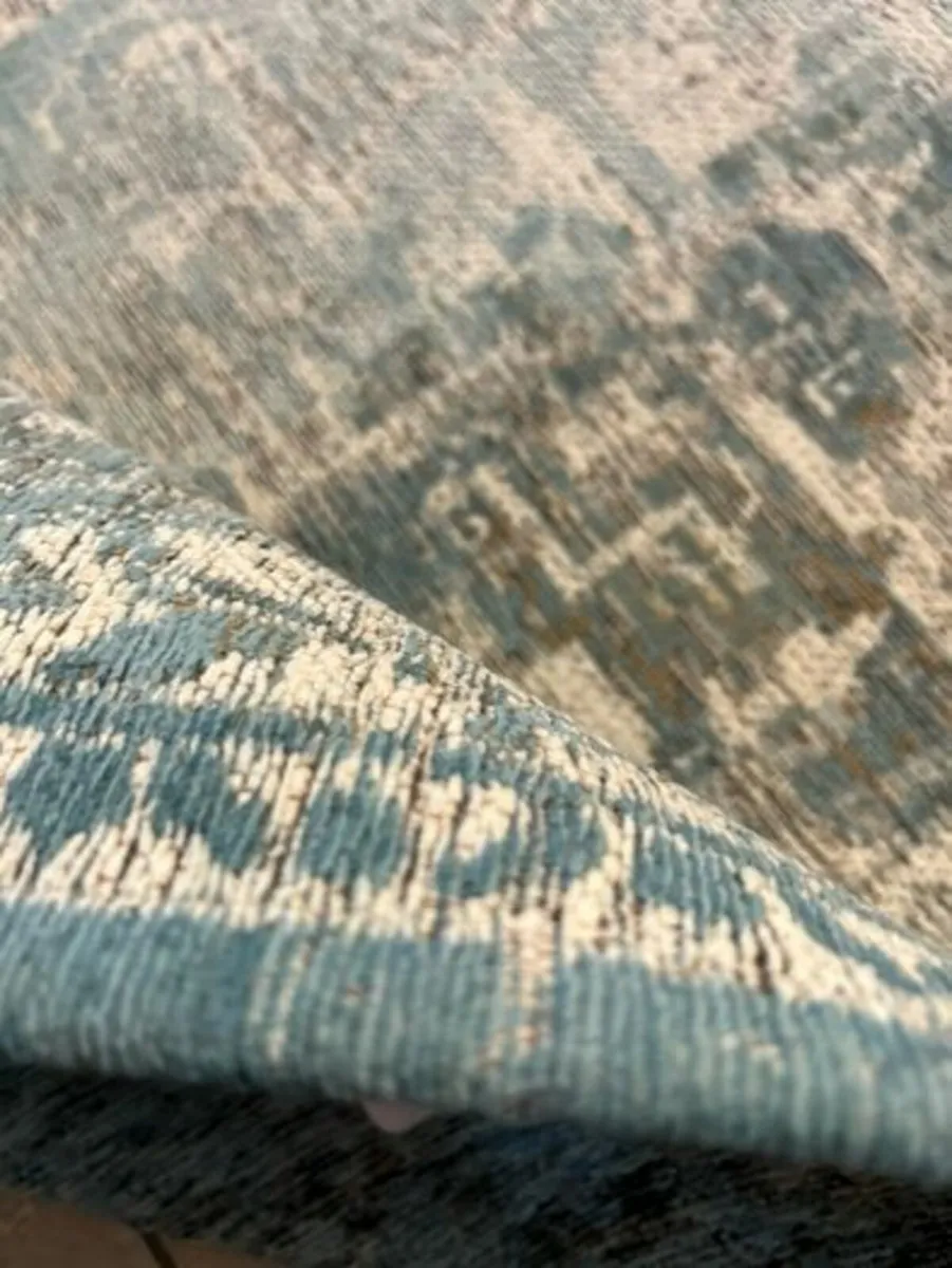 Louis De Poortere Rug 170x240cm Blue Brand New - Image 1