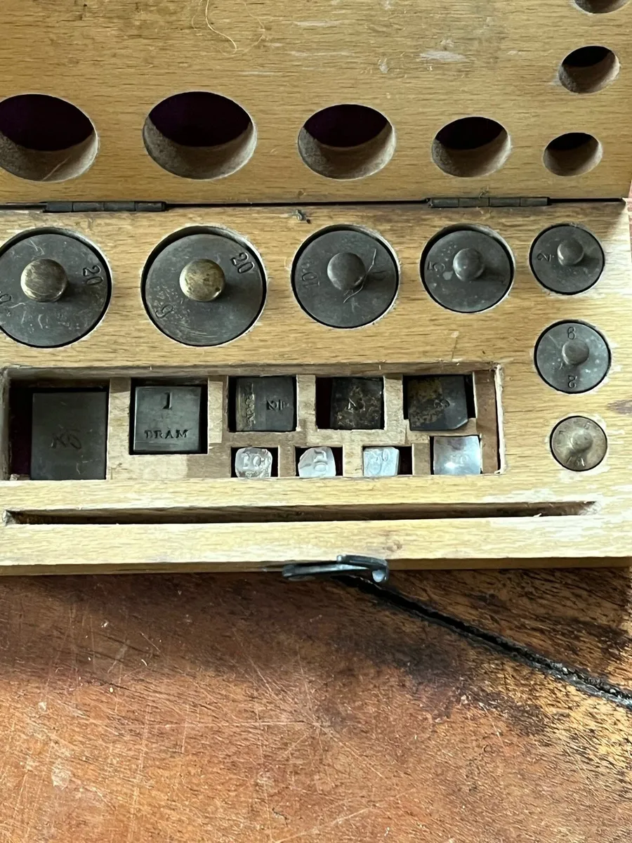 Cased Apothecary Weights - Image 3