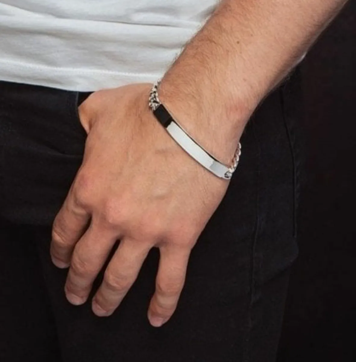 Brand New Newbridge silver men bracelet - Image 4