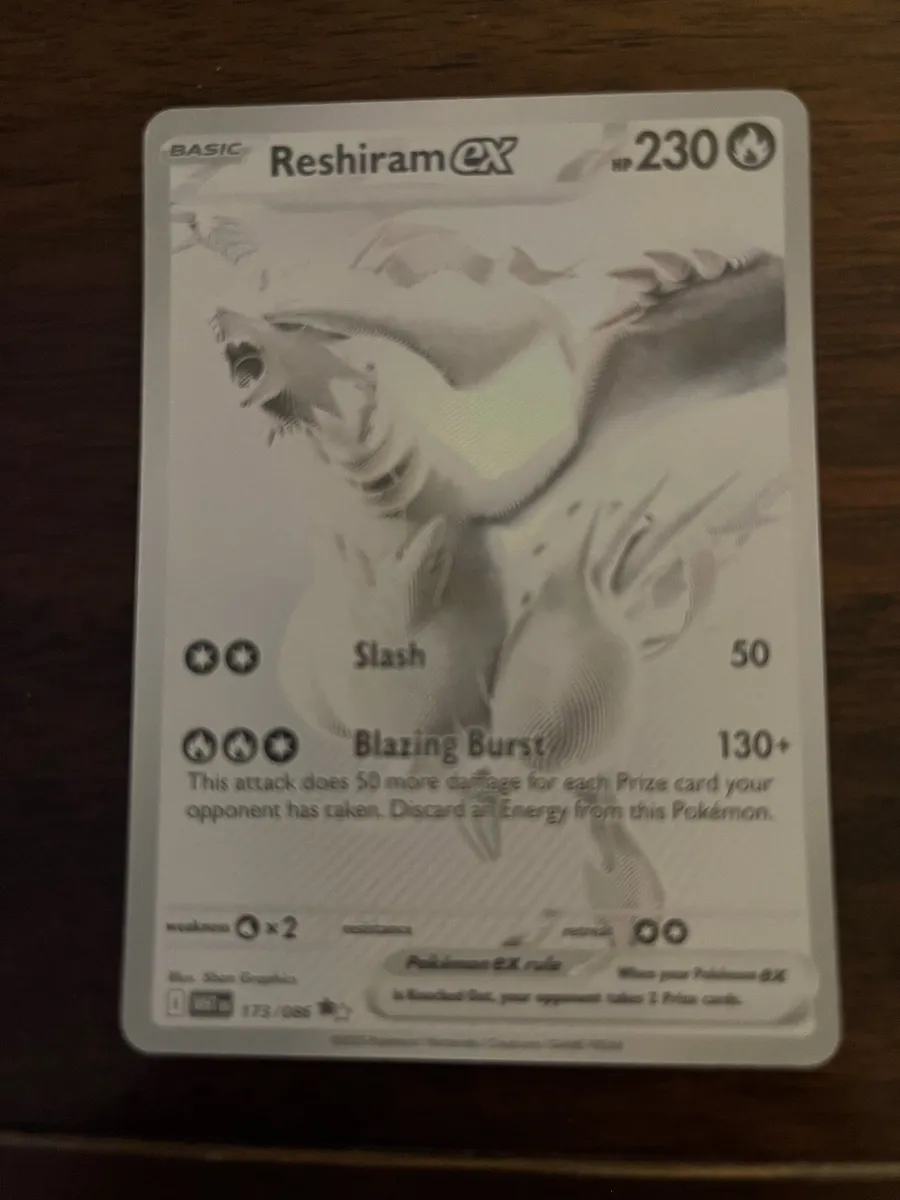Pokémon Reshiram Ex White Flare - Image 2