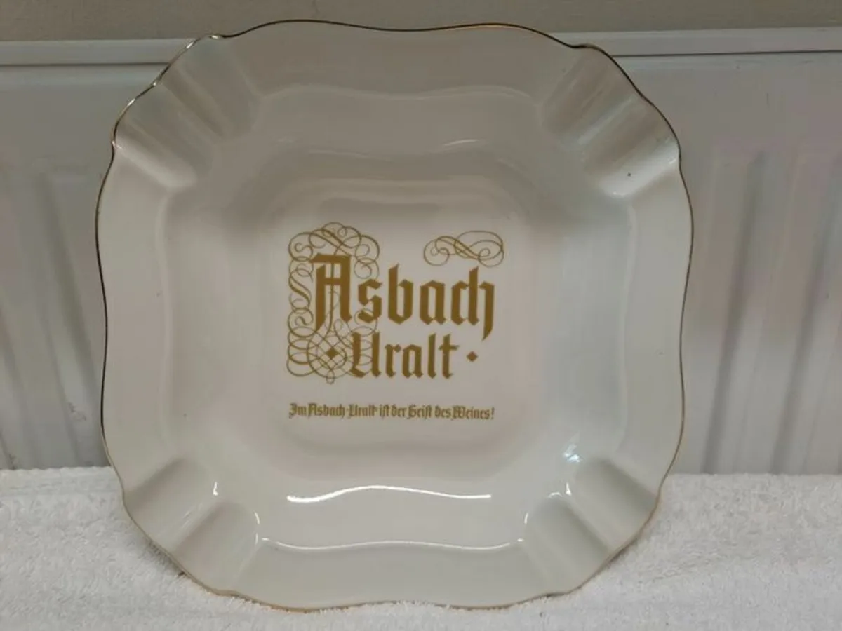 Vintage Asbach Uralt large ashtray - Image 1