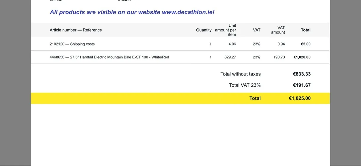 Decathlon Electric bike - Image 4