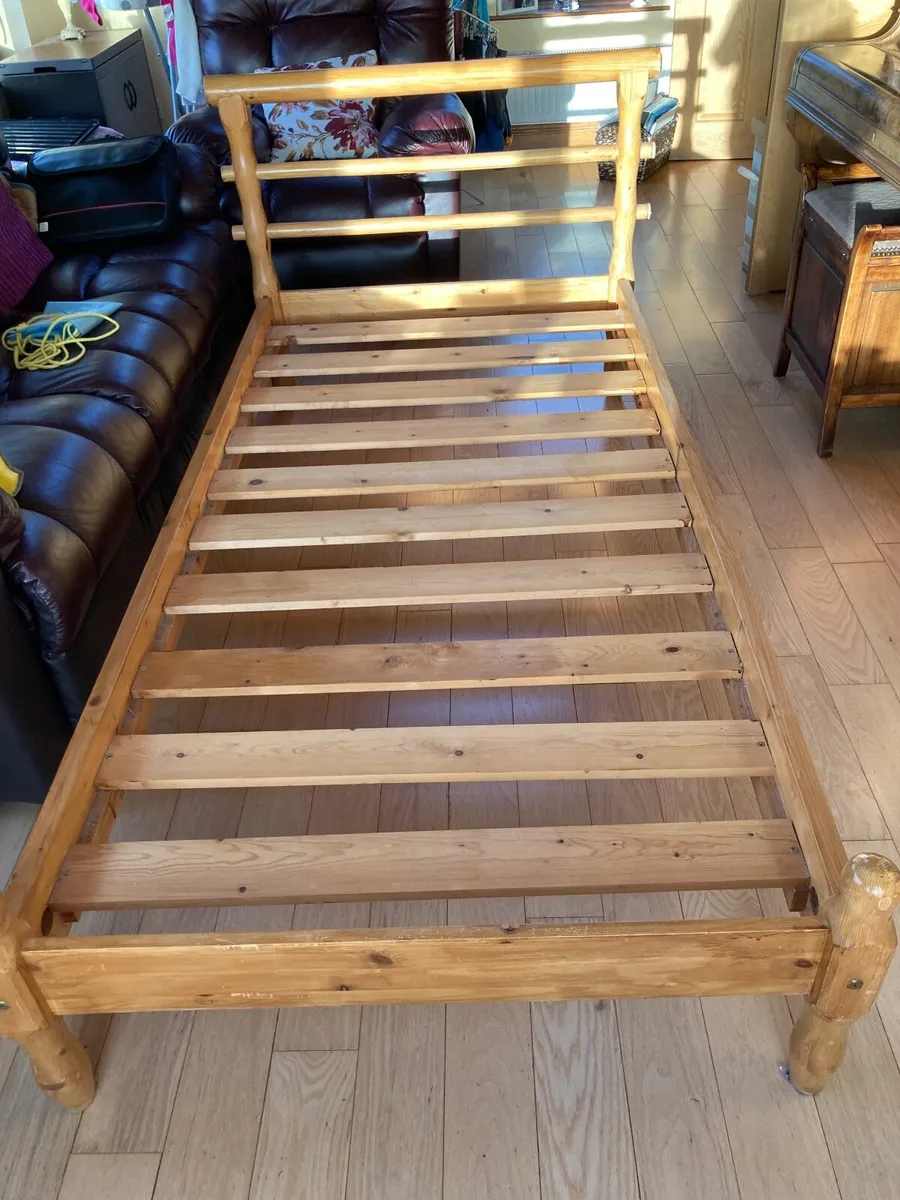 Single Bed and Matress - Image 1