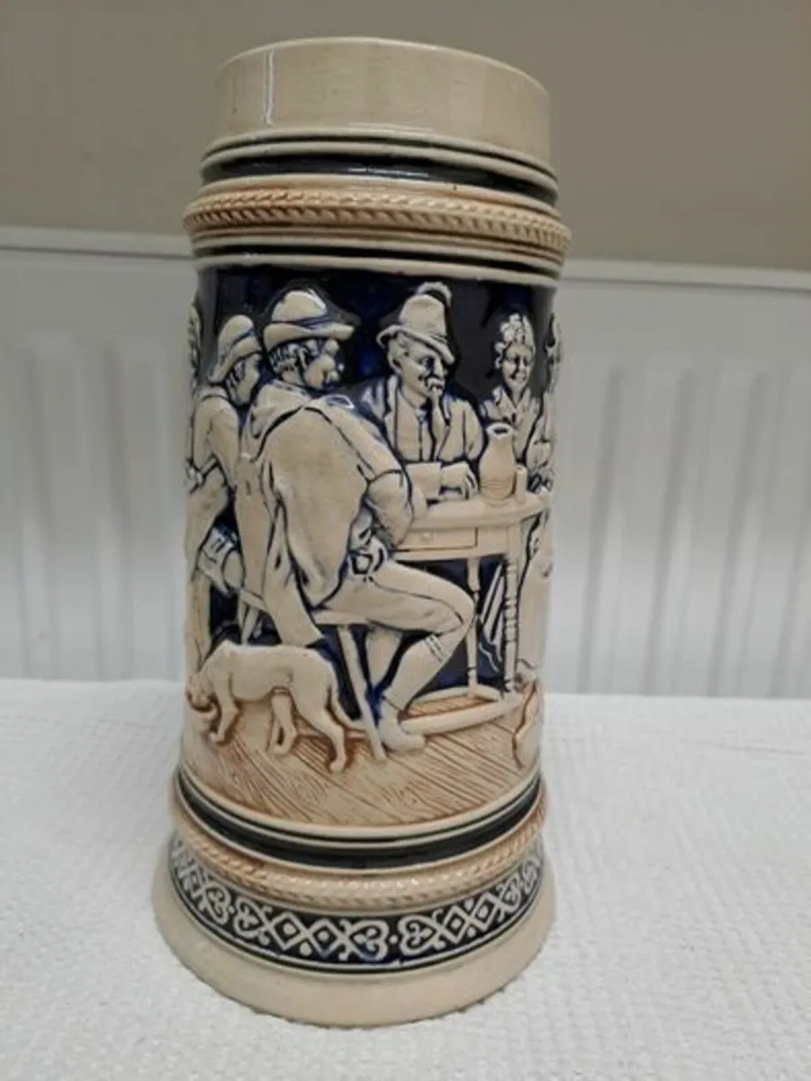 Vintage German beer stein large - Image 3