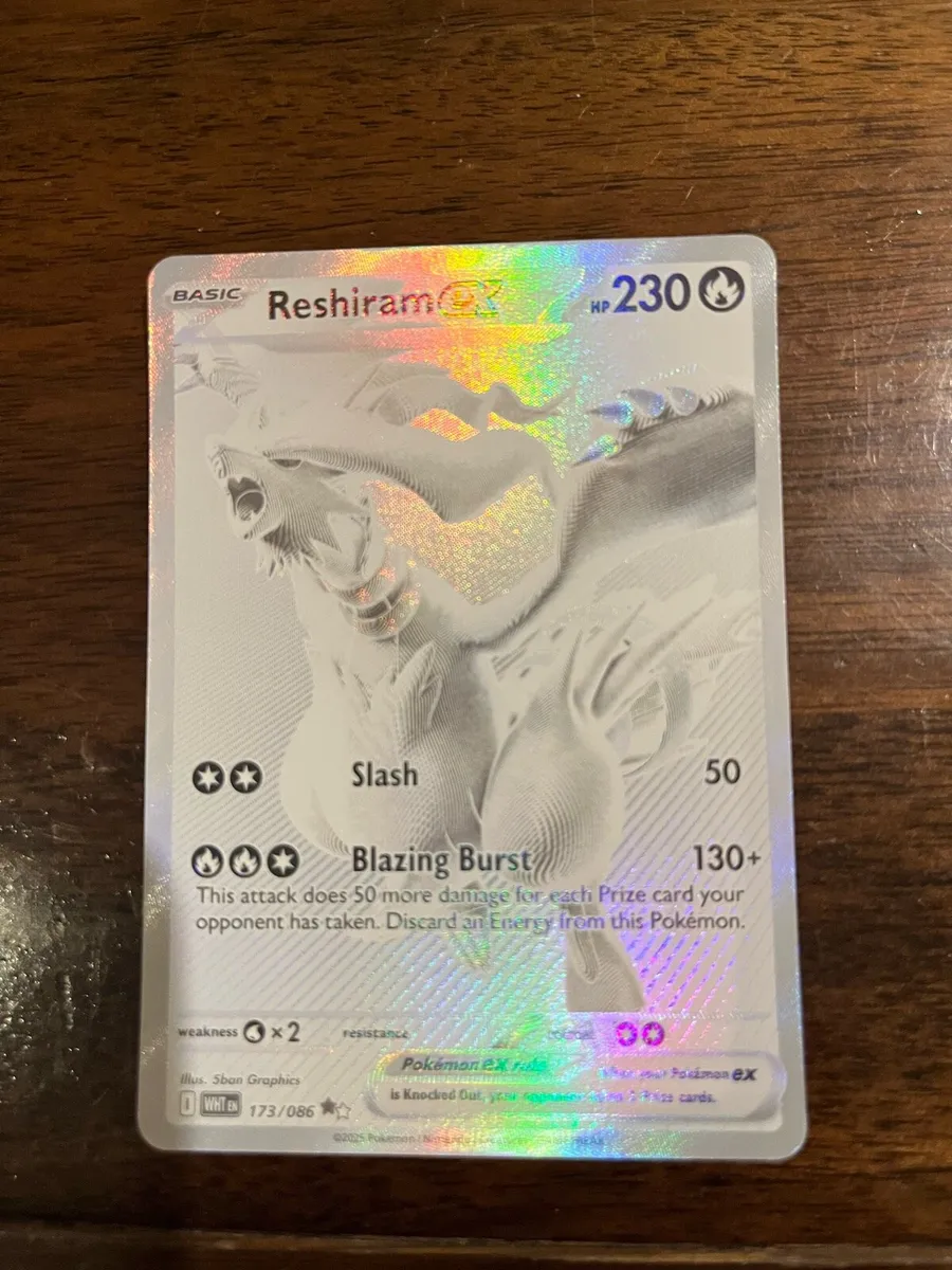 Pokémon Reshiram Ex White Flare - Image 1