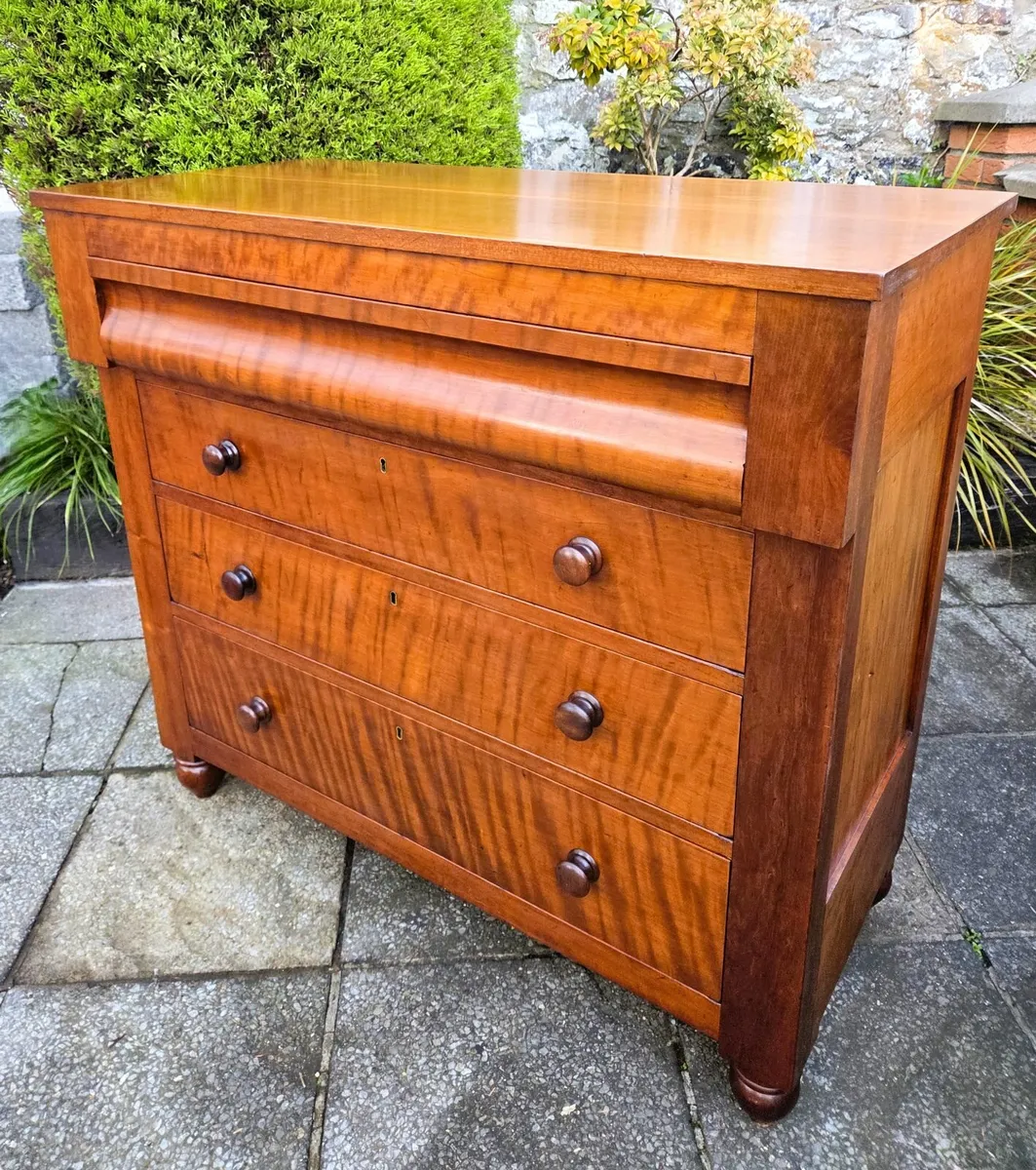 Antique Mahogany 4 Drawer Chest- Circa 1900 - Image 1
