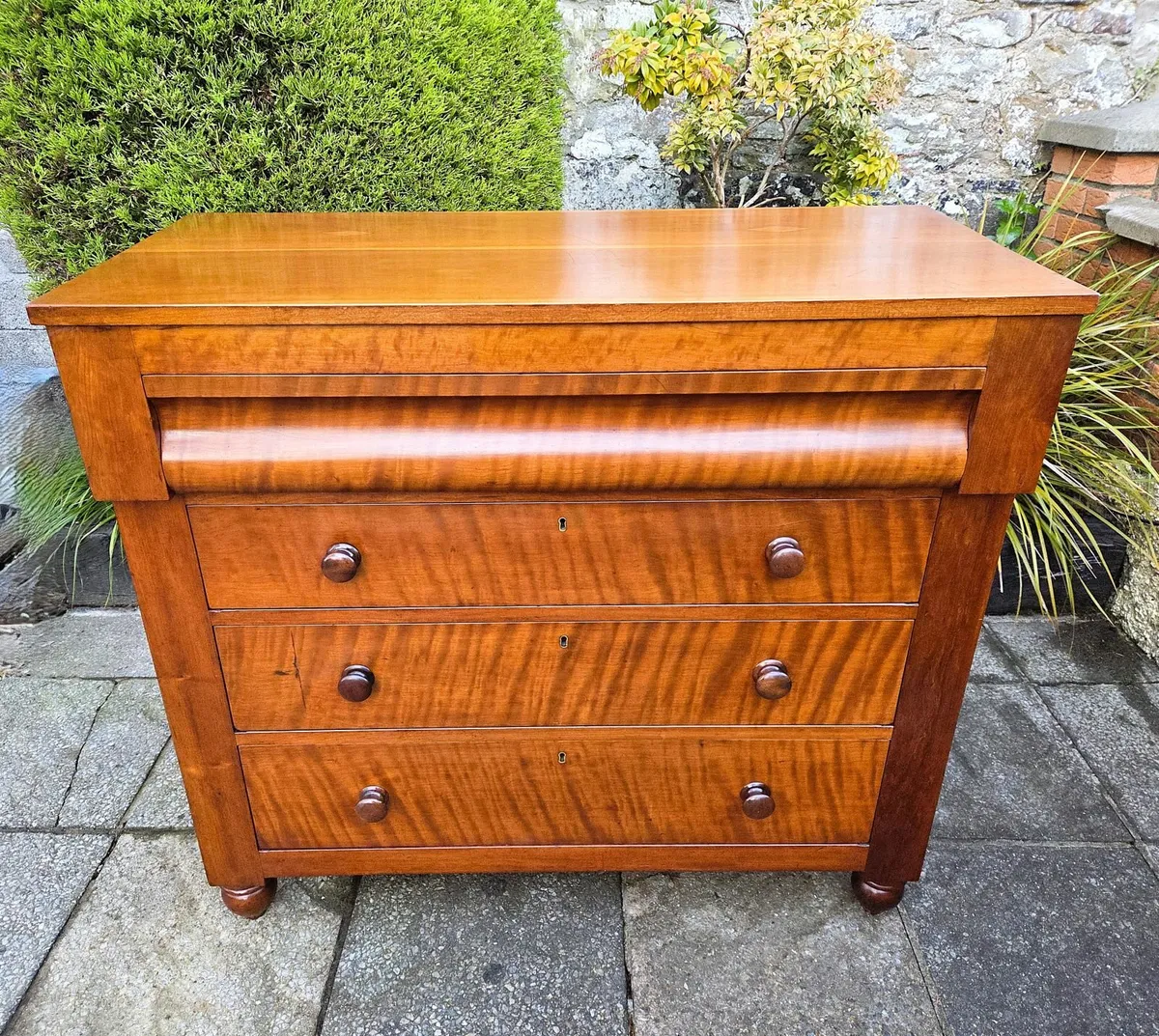 Antique Mahogany 4 Drawer Chest- Circa 1900 - Image 2