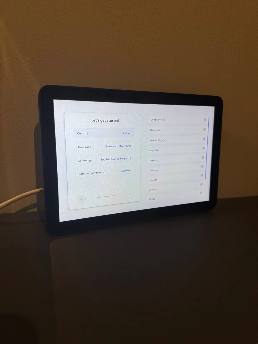 Logitech Tap Scheduler - Room Booking Panel - PoE - Image 2