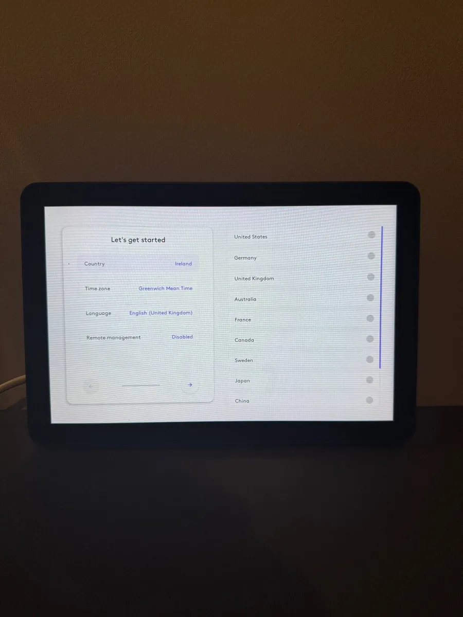 Logitech Tap Scheduler - Room Booking Panel - PoE - Image 3