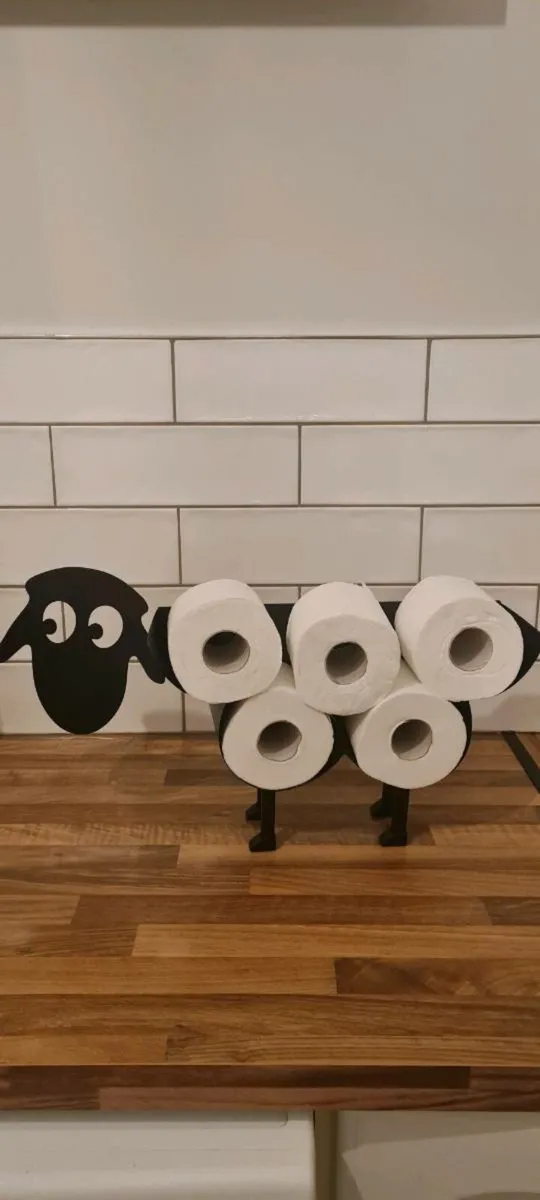 Sheep toilet roll holder - Image 1