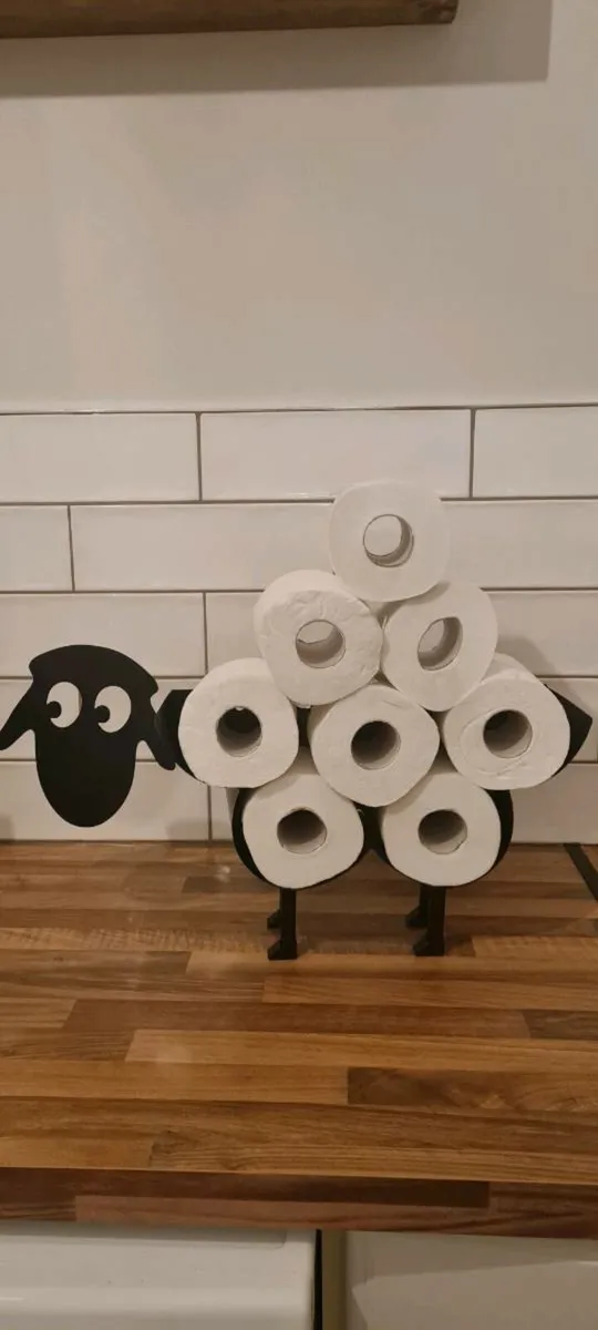 Sheep toilet roll holder - Image 2
