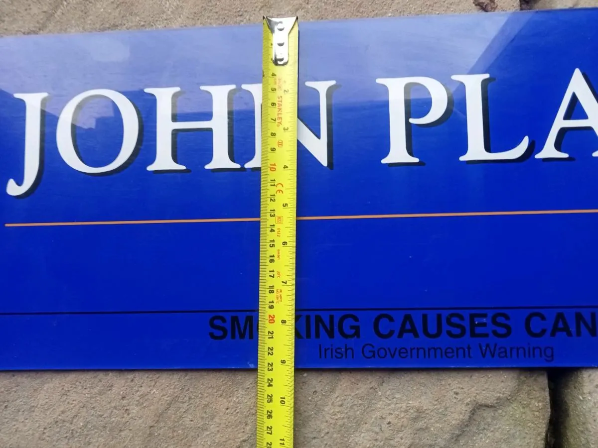 John player light box sign - Image 2