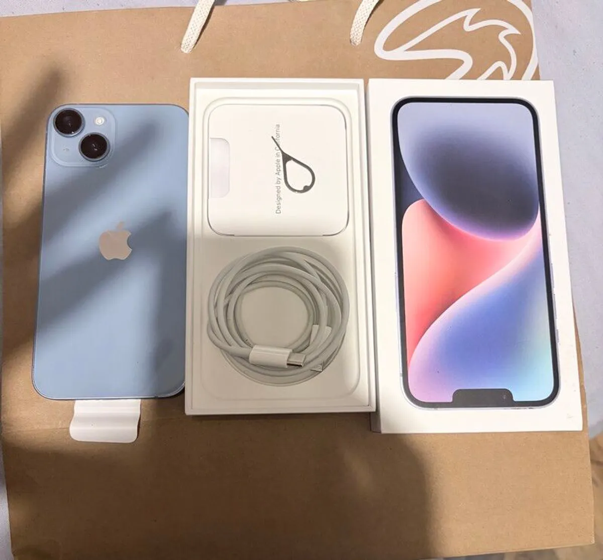 iphone 14 Blue 128GB - Image 1