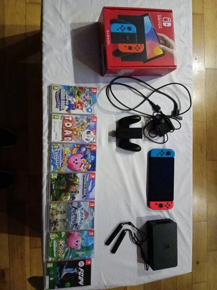 Nintendo switch oled plus games - Image 1