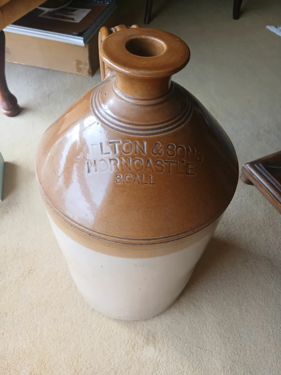 Stoneware Flagon Jug - Image 1