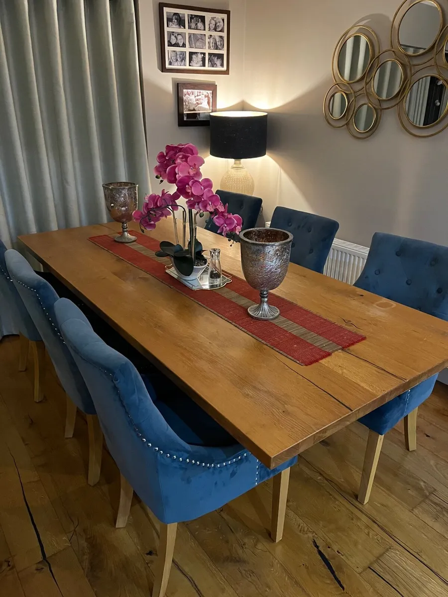 Table and 6 Chairs - Image 1