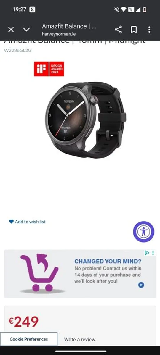 Amazfit Balance Smart Watch - Image 2
