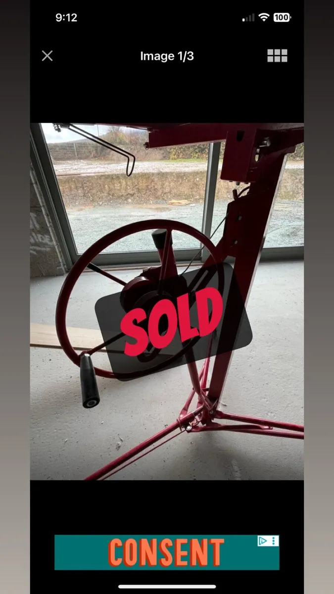 Plastering slab lifter - Image 1