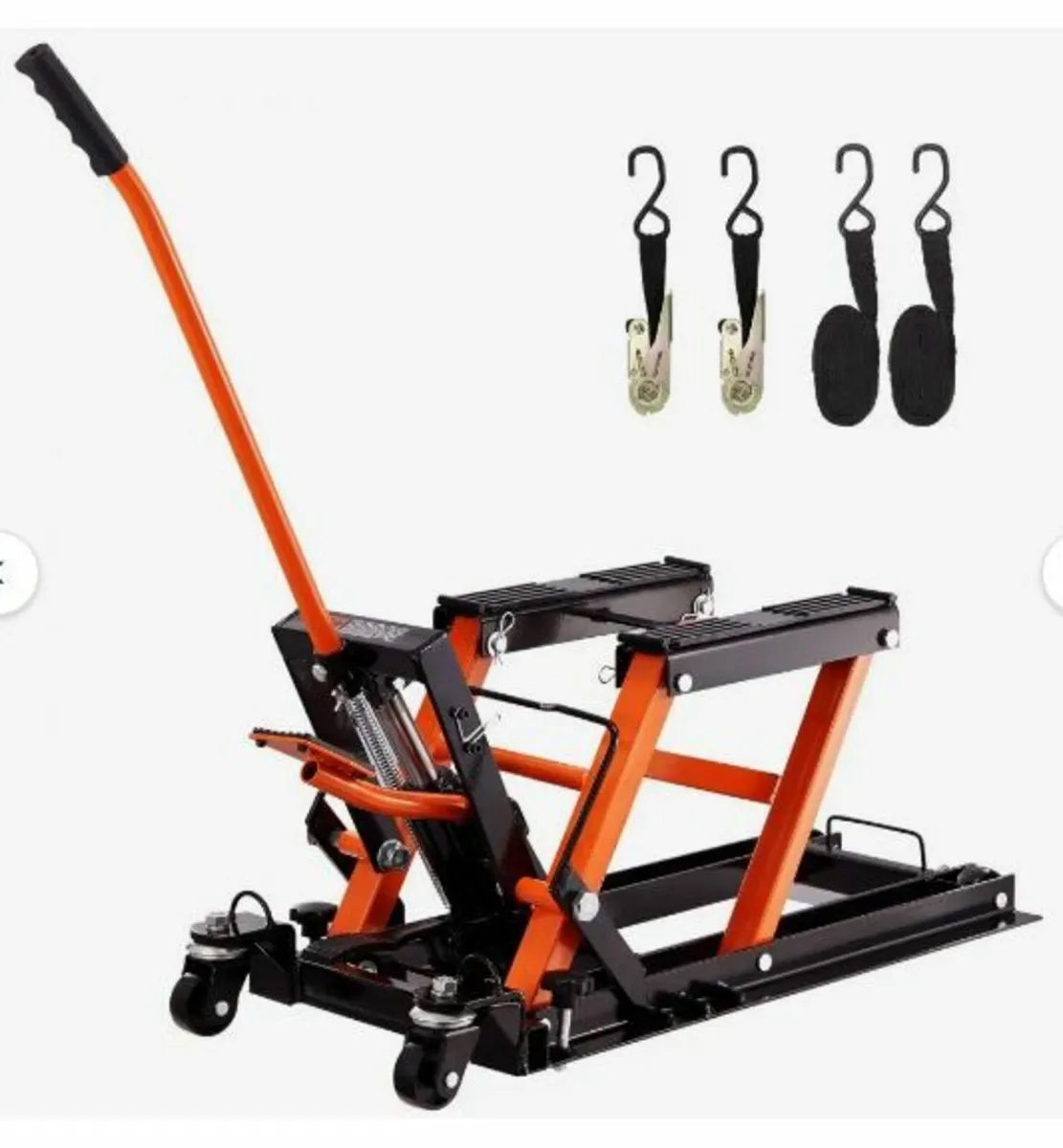 Motorcycle Hydraulic Pump Jack 680.4 kg - Image 1