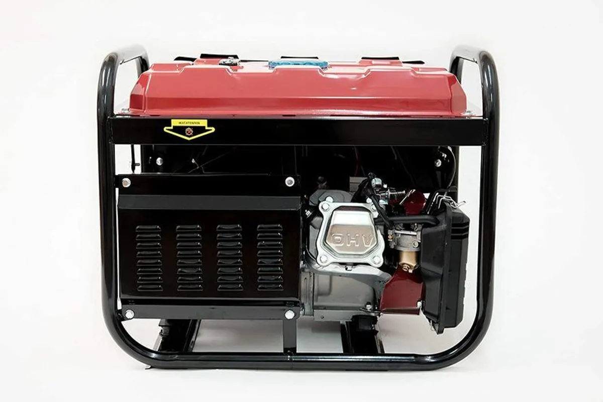 T-MAX Portable Petrol Generator 6000W-E (Electric Key Start/Recoil Start) - Image 3